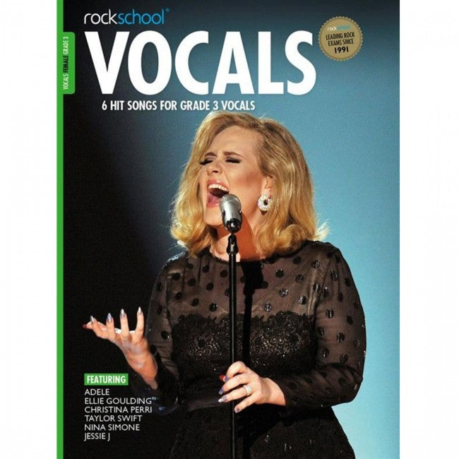 ROCKSCHOOL Vocals Grade 3 Female 2014-2020 Book