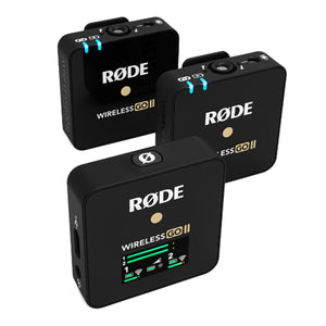 Rode Wireless GO II Wireless Microphone System Dual Channel Mic