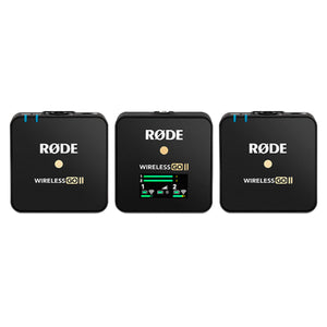 Rode Wireless GO II Wireless Microphone System Dual Channel Mic