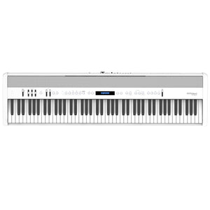 Roland FP-60X Digital Piano Kit White w/ Stand & Pedal Board