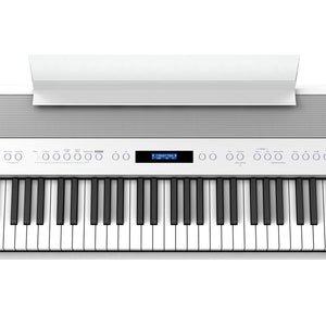 Roland FP-90X Digital Piano Kit White w/ Stand & Pedal Board