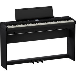 Roland FP-E50 Digital Piano Black w/ Entertainment Features - Kit inc. Stand & 3 Pedals