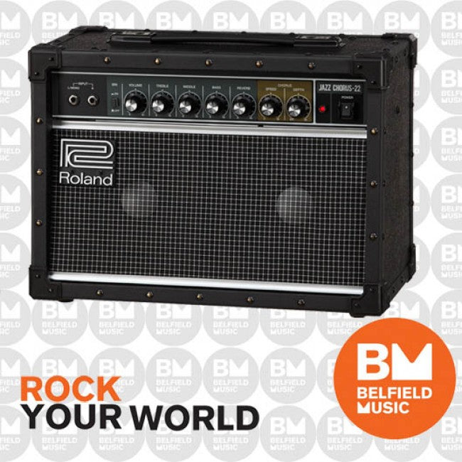 Roland JC22 Jazz Chorus Guitar Amplifier Buy Online Belfield Music
