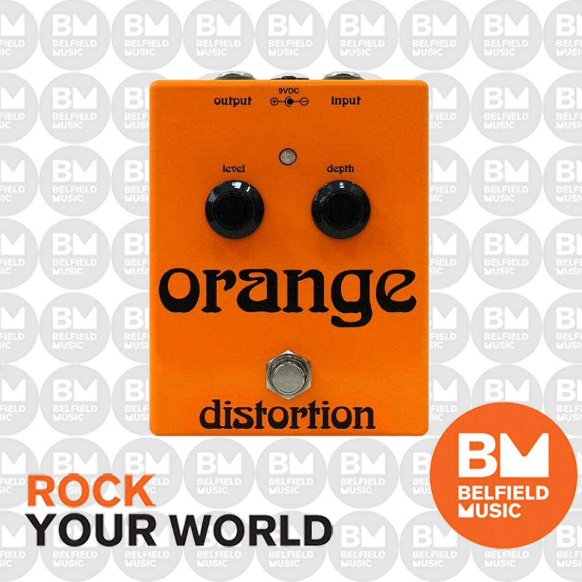 Orange Distortion Effects Pedal - Made in UK - Buy Online