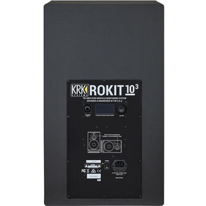 2 x KRK Rokit 10-3 G4 Studio Monitor 3-Way Pair
