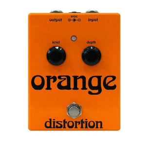 Orange Distortion Effects Pedal - Made in UK