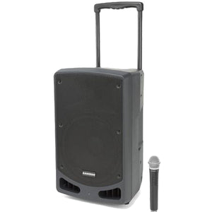 Samson Expedition XP312W Portable PA System 300w 12'' w/ Wireless Microphone, Bluetooth & Rechargable Battery