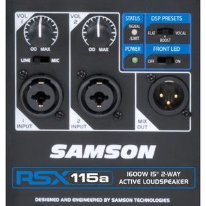 Samson RSX115A 15" Loudspeaker