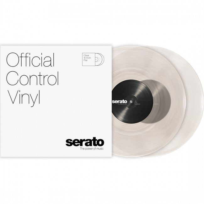 Serato 10&quot; Control Vinyl Standard Colours Clear