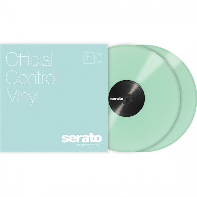 Serato 10" Control Vinyl Standard Colours Glow In The Dark
