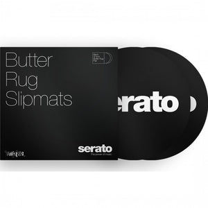 Serato 12" ‘Butter Rug’ Slipmats Black