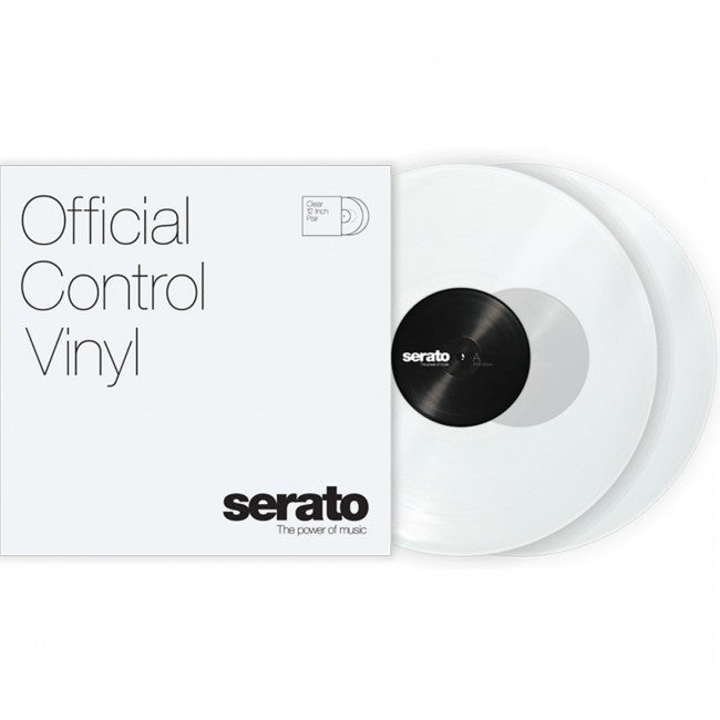 Serato 12&quot; Control Vinyl Standard Colours Clear