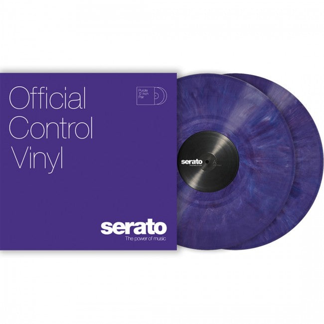 Serato 12" Control Vinyl Standard Colours Purple