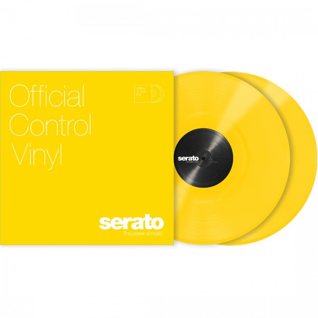 Serato 12" Control Vinyl Standard Colours Yellow