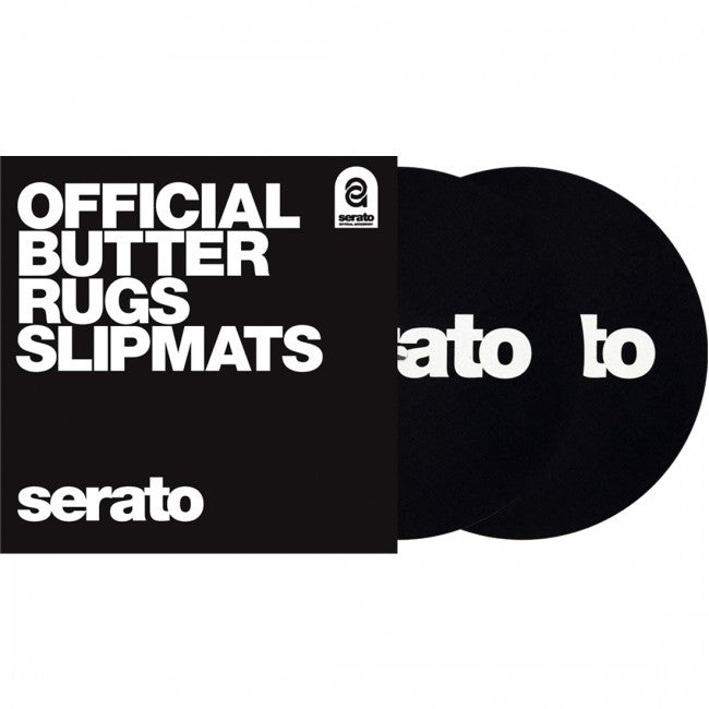 Serato 7&#39; ‘Butter Rug’ Slipmats Black