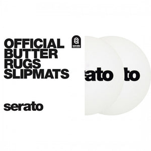 Serato 7" ‘Butter Rug’ Slipmats White
