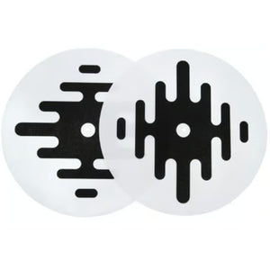 Serato DJ Logo Slipmats - White (Pair)