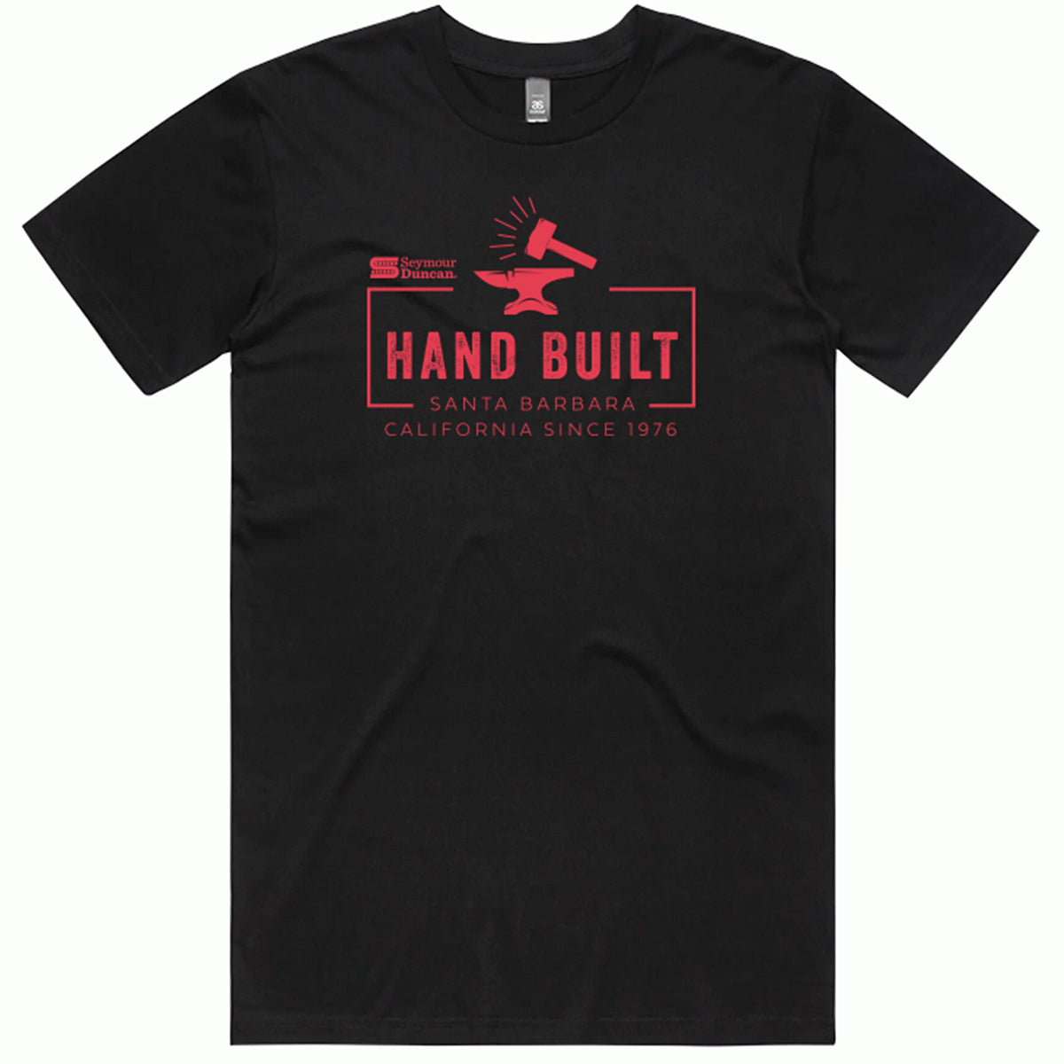 Seymour Duncan SDTD5XL Hand Built Seal T-Shirt XL