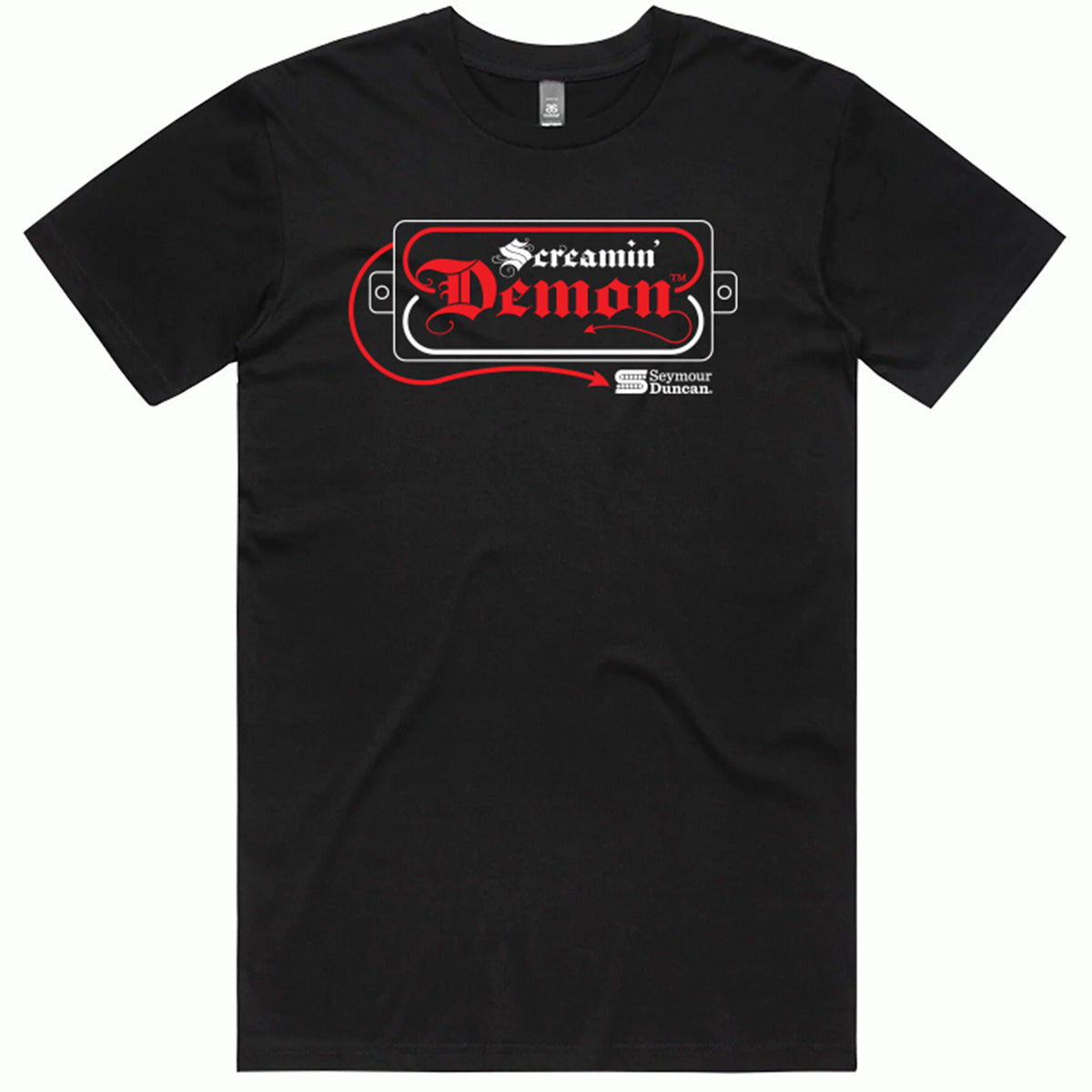 Seymour Duncan SDTD6M Screamin Demon T-Shirt Medium