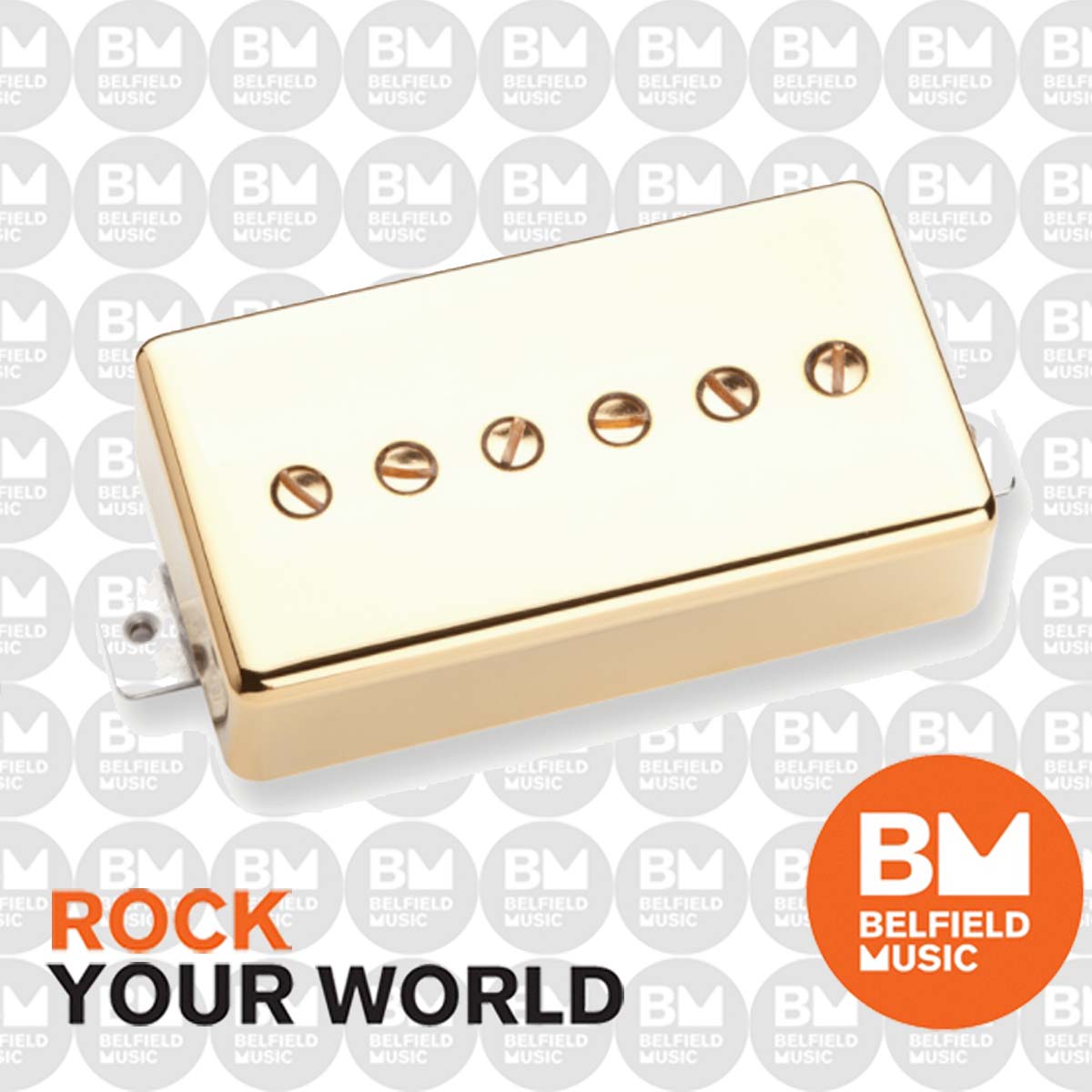 Seymour Duncan SPH90 1N Phat Cat Gold Cover Pickup - Buy Online