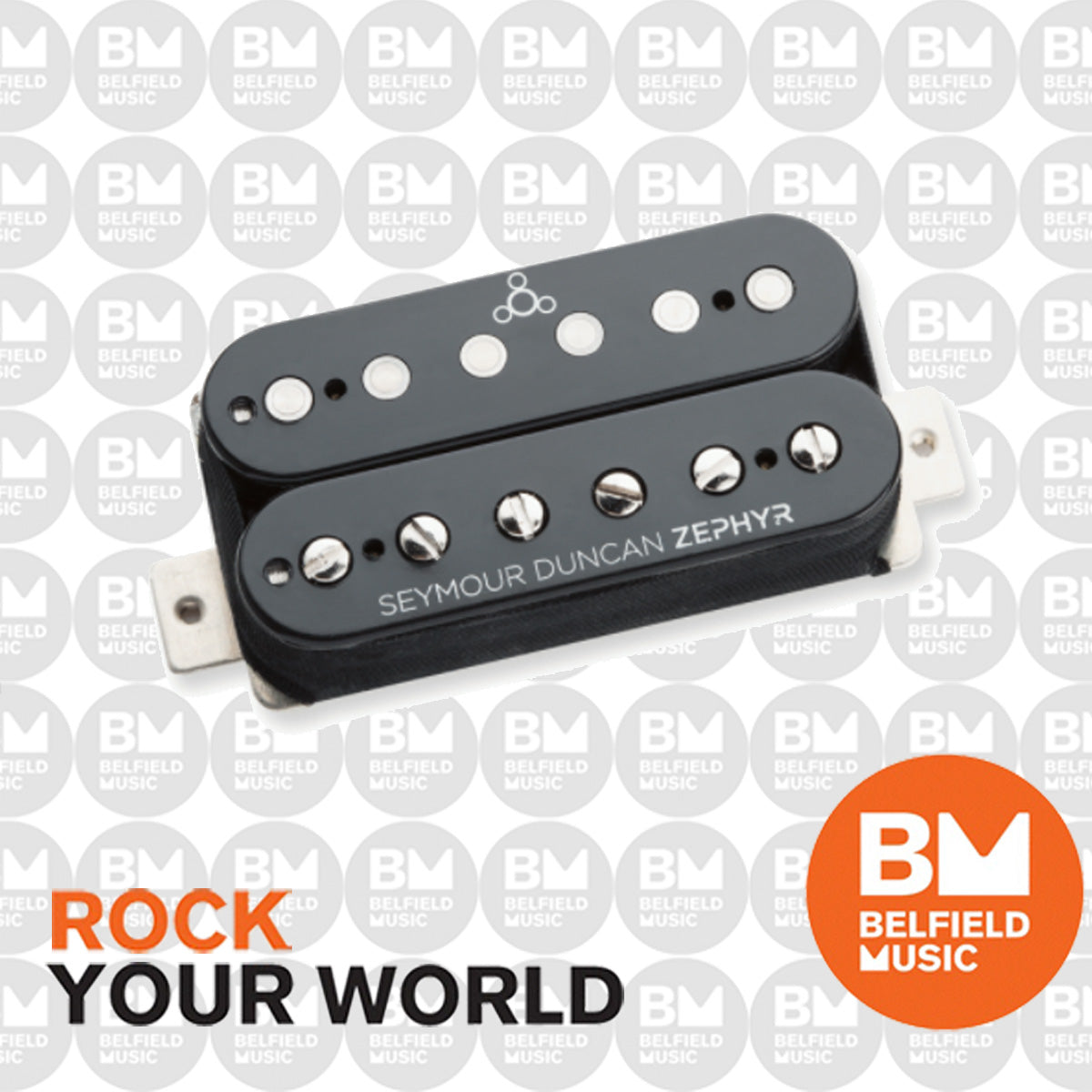 Seymour Duncan ZS 1b Zephyr Silver Humbucker Bridge Black Pickup