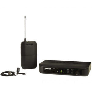 Shure BLX Wireless Microphone System Lavalier Lapel CVL Mic - BLX14CVL - K14 (614-638MHz)