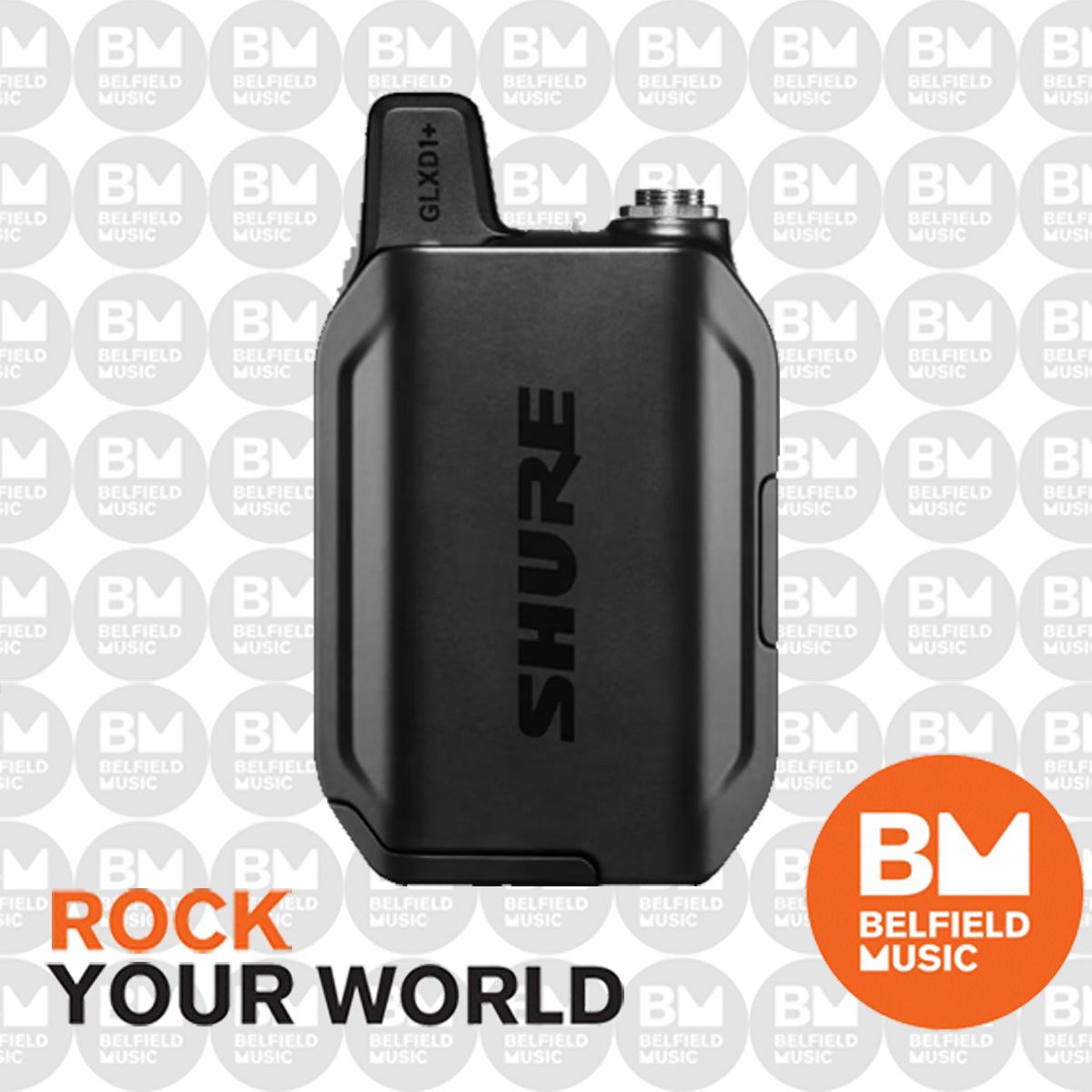 Shure GLXD1+ Wireless Digital Mic Bodypack Transmitter Dual Band