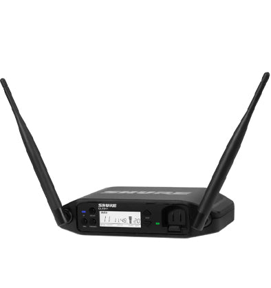 Shure GLXD4+ Wireless Digital Receiver Non Rack Mount Dual Band 2.4/5.8GHz
