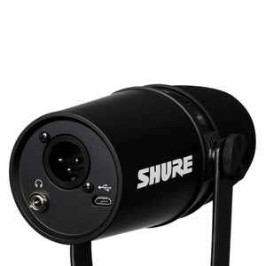 Shure MOTIV MV7 Podcast Microphone USB/XLR Mic - Black