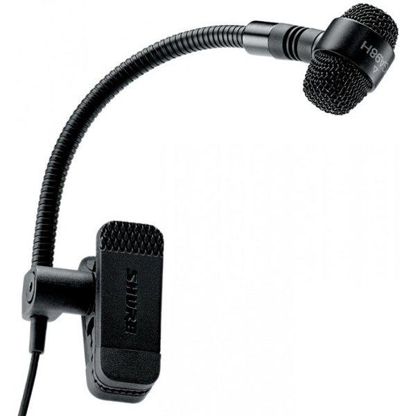 Shure PG98H Microphone Condenser Instrument Mic Gooseneck w/ Pouch