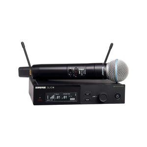 Shure SLX-D Wireless Microphone System w/ Beta58 Handheld Mic & SLXD4 Digital Wireless Receiver