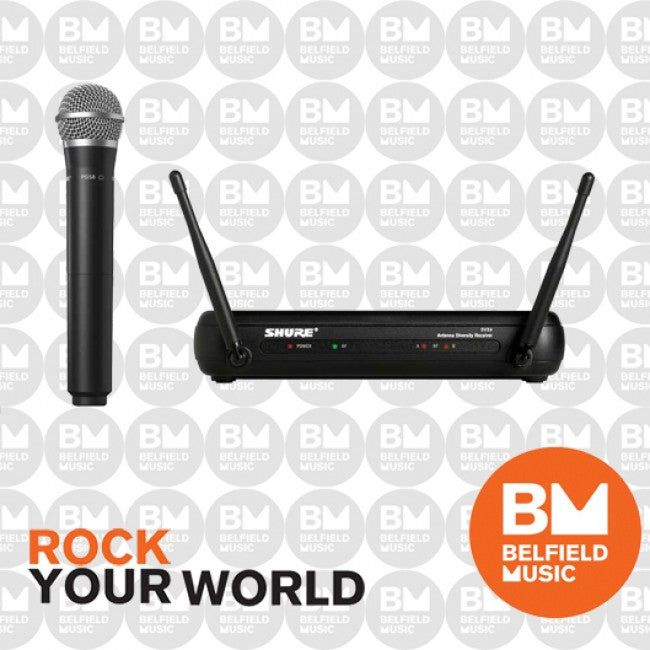 Shure SVX Wireless Microphone System PG58 Mic Vocal Handheld