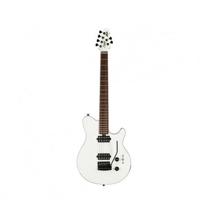 Sterling by Music Man AX3S Axis Electric Guitar White w/ Black Binding