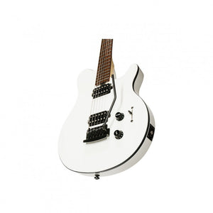 Sterling by Music Man AX3S Axis Electric Guitar White w/ Black Binding