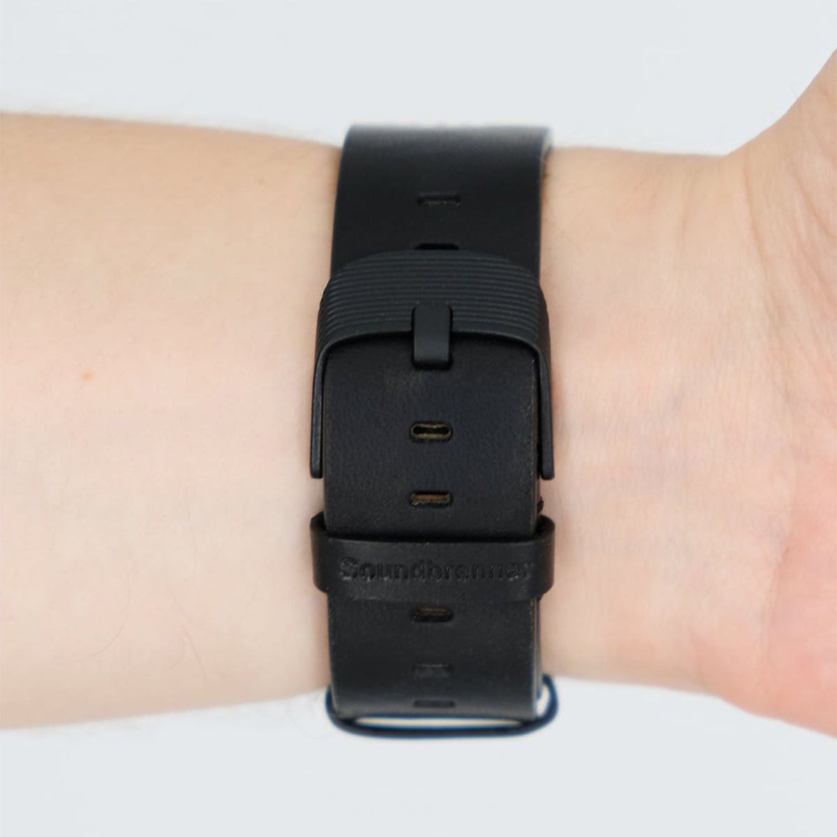 Soundbrenner Core Leather Strap Black