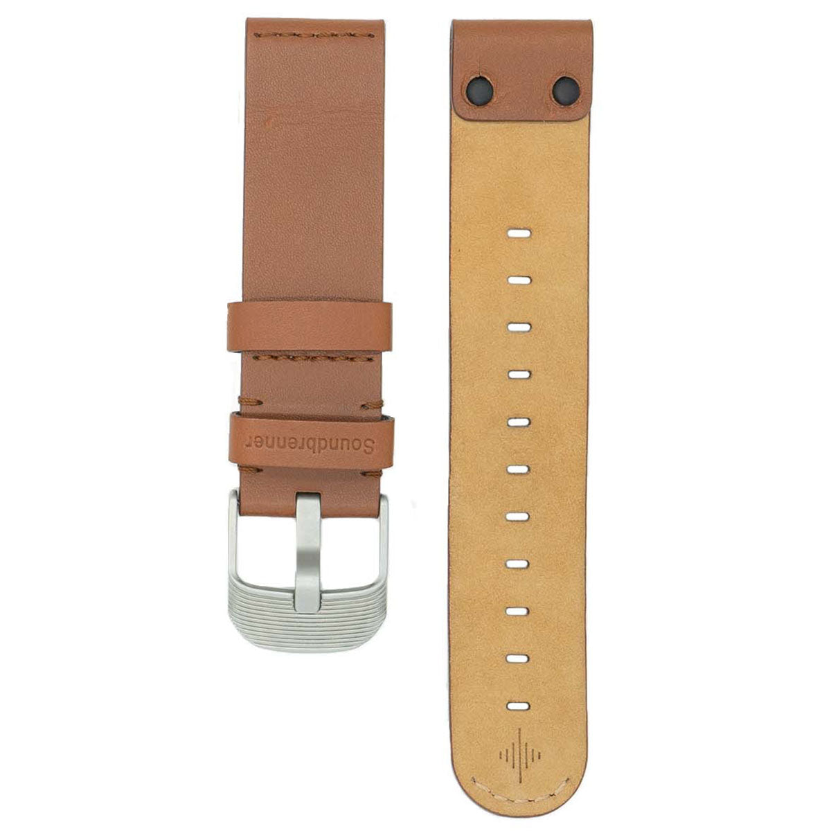 Soundbrenner Core Leather Strap Brown