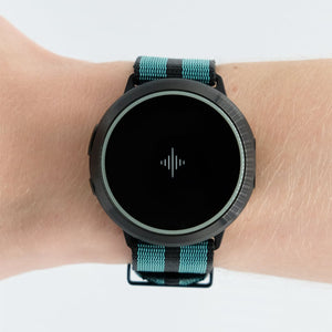 Soundbrenner Core Woven Nylon Strap Green