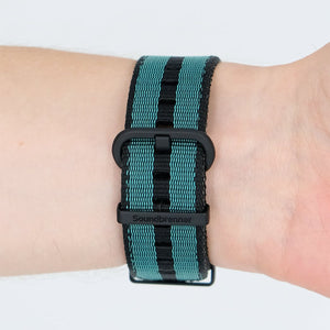 Soundbrenner Core Woven Nylon Strap Green