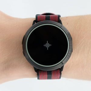 Soundbrenner Core Woven Nylon Strap Red