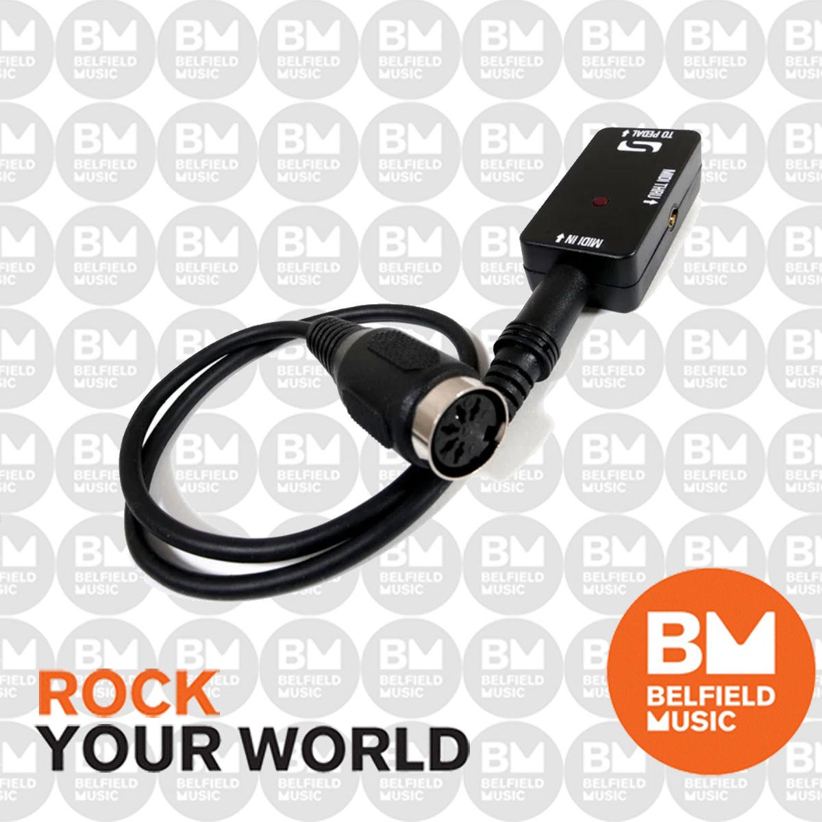 MIDI To TRS Adapter Guitar Pedals SOURCE AUDIO SA168 MIDI Adapter