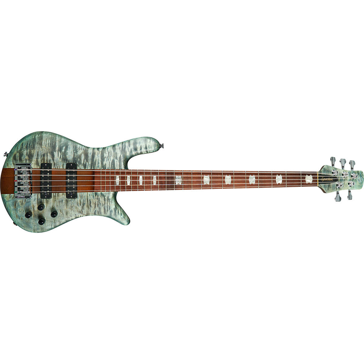 Spector Euro 5 RST Bass Guitar 5-String Turquoise Tide Matte w/ Aguilar Pickups - EURO5RSTTRQTD