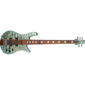 Spector Euro 5 RST Bass Guitar 5-String Turquoise Tide Matte w/ Roasted Maple Neck & Aguilars - EURO5RSTTRQTD
