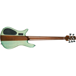 Spector Euro 5 RST Bass Guitar 5-String Turquoise Tide Matte w/ Roasted Maple Neck & Aguilars - EURO5RSTTRQTD