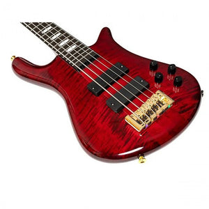 Spector Euro4 LT Bass Guitar Red Fade Gloss w/ Bartolini Pickups & Darkglass pre 
