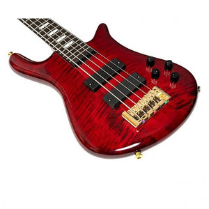 Spector Euro5 LT Bass Guitar 5-String Red Fade Gloss w/ Bartolini Pickups & Darkglass pre