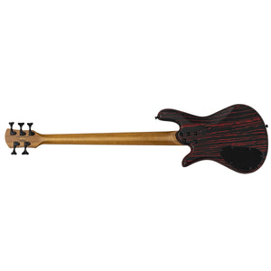 Spector NS Pulse I 5 Bass Guitar 5-String Sandblast Cinder Red w/ EMGs - NSPULSE5CINDER