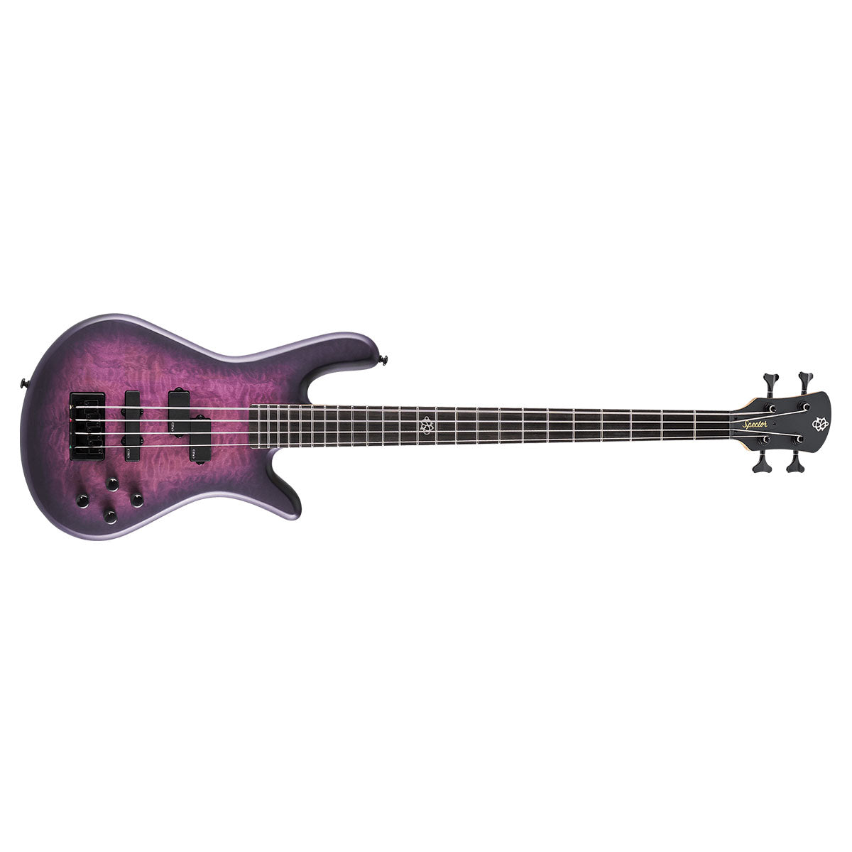 Spector NS Pulse II 4 Bass Guitar Ultra Violet Matte w/ EMGs - NSPULSE4UVM