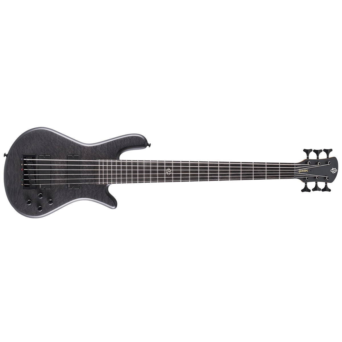 Spector NS Pulse II 6 Bass Guitar 6-String Black Stain Matte w/ EMGs - NSPULSE6BSM