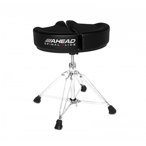 Ahead Spinal G-Saddle Drum Throne Stool Black Ergo-kinetic Heavy Duty