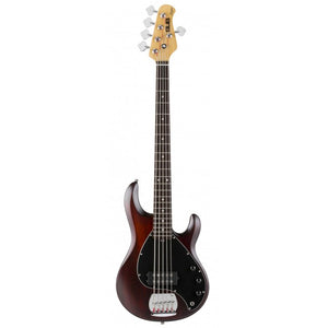 Sterling Ray 5 Bass Guitar Walnut Satin